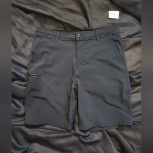 Men's Navy Blue Swim Trunks